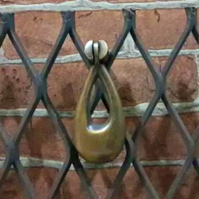 มือดึงบานตู้ทองเหลืองแบบห้อย