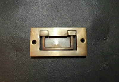 มือดึงบานตู้ทองเหลืองแบบมีห่วง