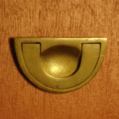 มือดึงทองเหลืองแบบมีห่วง