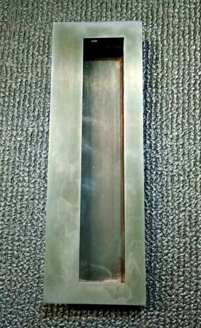 มือจับทองเหลืองแบบฝัง