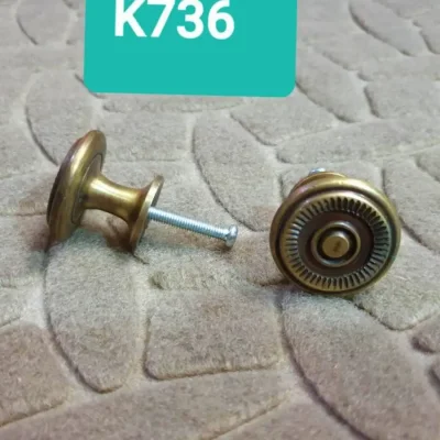 ปุ่มจับบานตู้ทองเหลือง