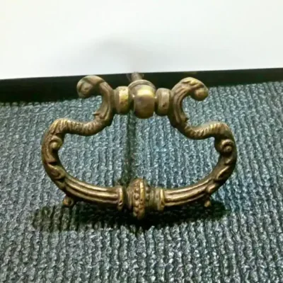 มือดึงบานตู้ทองเหลืองแบบมีห่วง