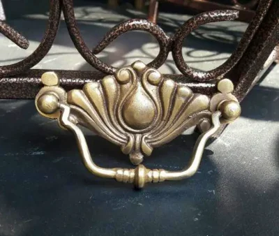 มือดึงทองเหลืองแบบมีห่วง