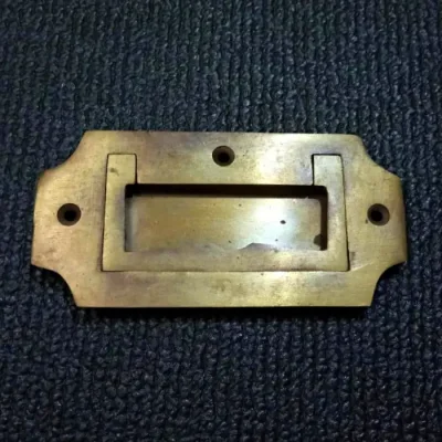 มือดึงบานตู้ทองเหลืองแบบมีห่วง