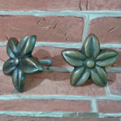 ปุ่มจับบานตู้ทองเหลือง