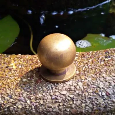 ปุ่มจับบานตู้ทองเหลือง