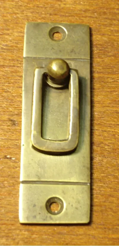 มือดึงบานตู้ทองเหลืองแบบห้อย