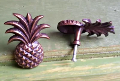 ปุ่มจับบานตู้ทองเหลือง