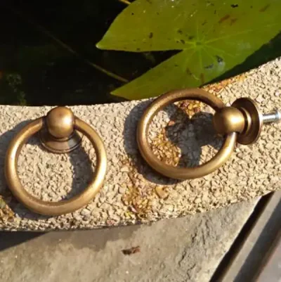 มือดึงทองเหลืองแบบมีห่วง