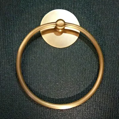 มือดึงบานตู้ทองเหลืองแบบมีห่วง