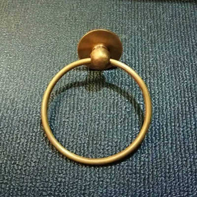 มือดึงบานตู้ทองเหลืองแบบมีห่วง