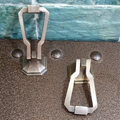 มือดึงบานตู้ทองเหลือง