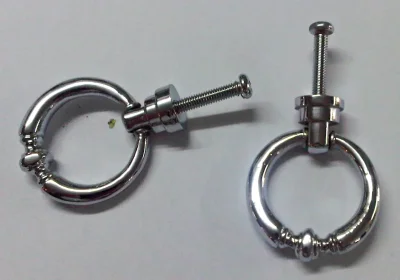 มือดึงบานตู้ทองเหลืองแบบมีห่วง