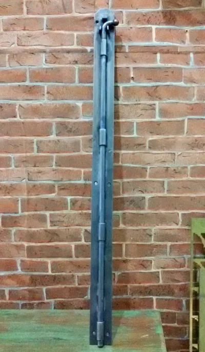 กลอนยาวล็อกทองเหลืองโบราณ