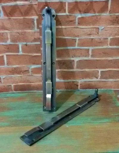 กลอนล็อกทองเหลืองโบราณ