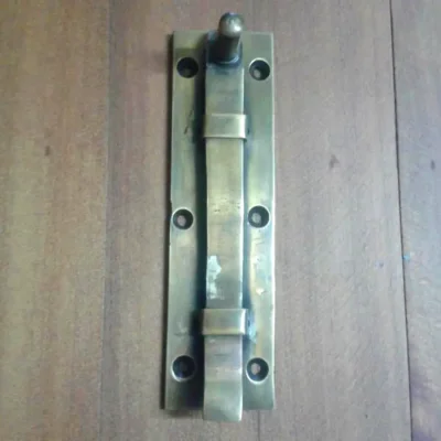 กลอนล็อกทองเหลืองโบราณ