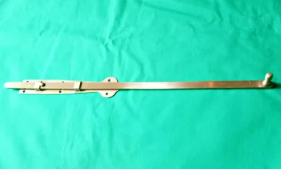 กลอนล็อกทองเหลืองโบราณ