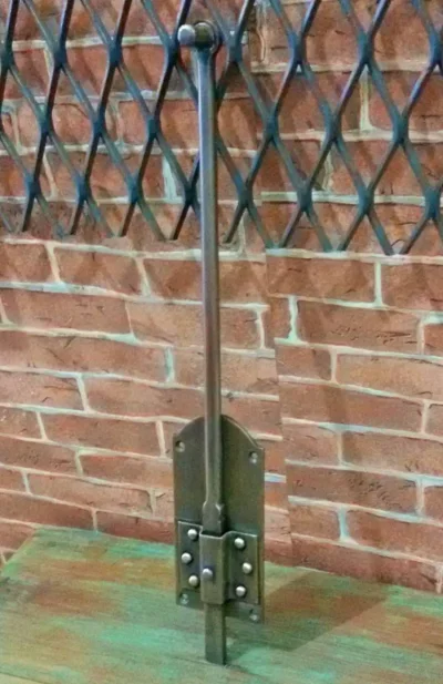 กลอนล็อกทองเหลืองโบราณ