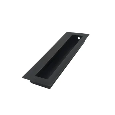 มือจับประตูทองเหลืองแท้แบบฝัง J014MRD