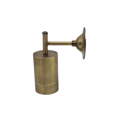 โคมไฟติดผนังทองเหลืองแท้ WLB63M สีรมดำมันปู