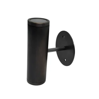 โคมไฟติดผนังทองเหลืองแท้ สีรมดำ BWL45 ขั้ว GU10