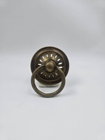 มือดึงประตูทองเหลืองแท้แบบห่วงดึง P082