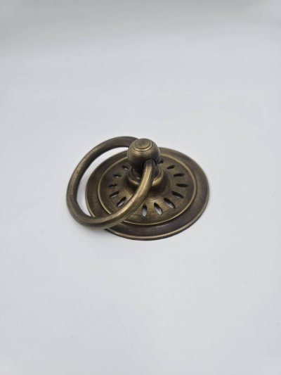 มือดึงประตูทองเหลืองแท้แบบห่วงดึง P082