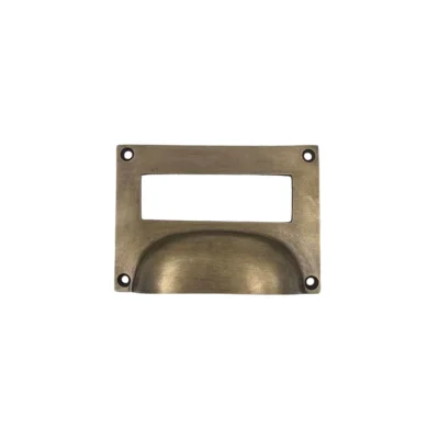 มือจับป้ายชื่อทองเหลือง I038