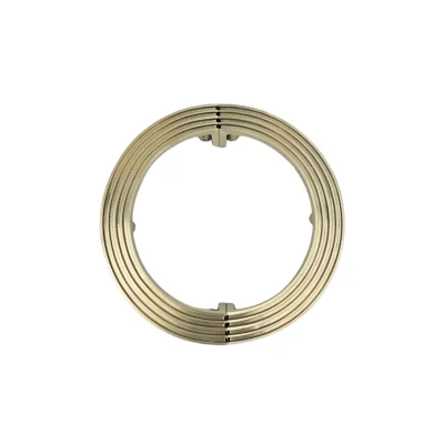 มือจับประตูทองเหลืองแท้สีทองด้าน งานเซาะร่อง ACMR-46D