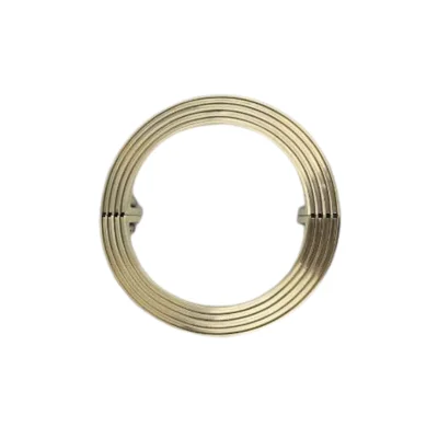 มือจับประตูทองเหลืองแท้สีทองด้าน งานเซาะร่อง ACMR-46D