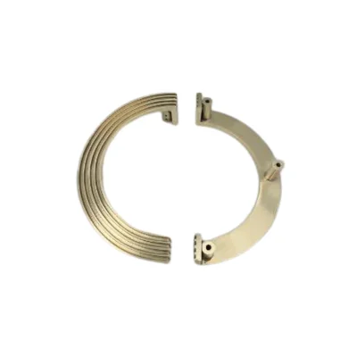 มือจับประตูทองเหลืองแท้สีทองด้าน งานเซาะร่อง ACMR-46D