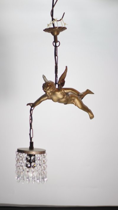 โคมไฟห้อยเพดานทองเหลือง รูปคิวปิด Cupid M18