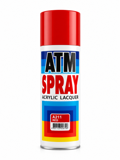 สีสเปรย์ ATM สีแดง #A211