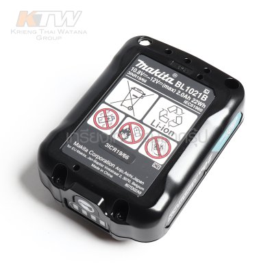 MAKITA แบตเตอรี่ FOR 12VMAX 2.0A วัดกระแส รุ่น BL1021B