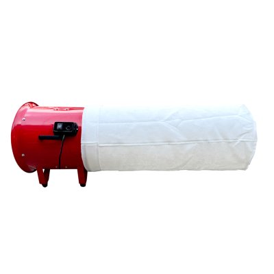 ถุงกรองฝุ่น filter bag 16นิ้ว ยาว 150cm. ถุงกรองฝุ่นอุตสาหกรรม ถุงเก็บฝุ่น กรองฝุ่นงานก่อสร้าง มี กรองหยาบ และ กรองละเอียด
