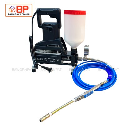 เครื่องยิงน้ำยา Epoxy/ PU โฟม แรงดันสูง รุ่น M12 อุปกรณ์ครบชุดพร้อมใช้งาน