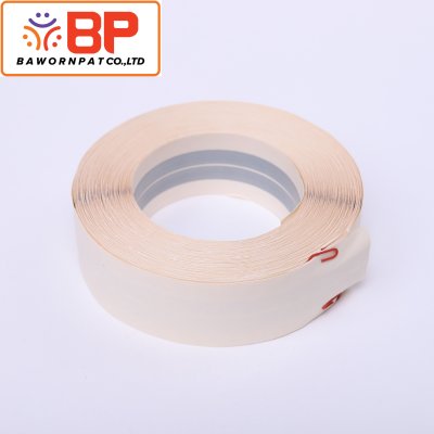 เทปเข้ามุมโลหะ เทปปิดมุมโลหะ คิ้วเข้ามุม เซี๊ยมเข้ามุม Metal corner tape  ขนาด 52 มม.X 30 เมตร