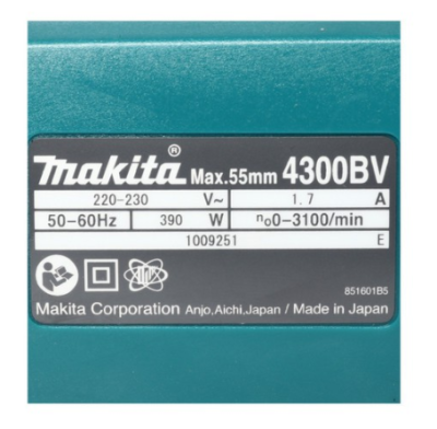 MAKITA เลื่อยจิกซอร์ปรับรอบ M-TYPE รุ่น 4300BV