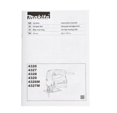 MAKITA เลื่อยจิกซอร์ปรับรอบแบบเตะ B-TYPE รุ่น 4329
