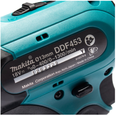 MAKITA สว่านไขควงไร้สาย (แบต+MAKPAC) รุ่น DDF453SF1J