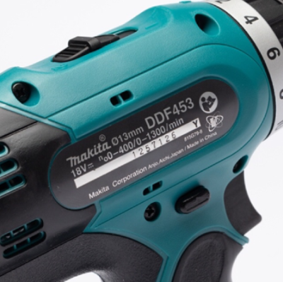 MAKITA สว่านไขควงไร้สาย 18V (ไม่แบต) รุ่น DDF453Z