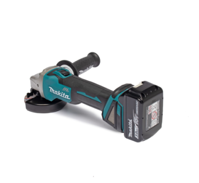 MAKITA  เจียร์ไร้สาย 4" สวิทซ์ข้าง 18V รุ่น DGA404RFE