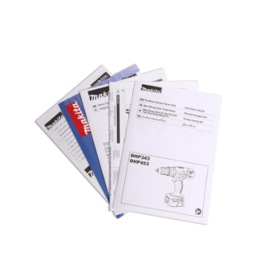 MAKITA สว่านไร้สายกระแทก (แบต+MAKPAC) รุ่น DHP453SF1J