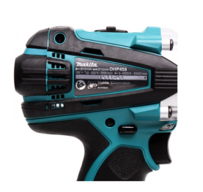MAKITA สว่านไร้สายกระแทก 18V 3.0AH รุ่น DHP458RFE