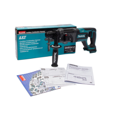 MAKITA สว่านโรตารี่ 20mm. ไร้สาย 18V (เครื่องเปล่าไม่รวมแบต) รุ่น DHR241Z
