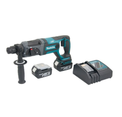 MAKITA สว่านโรตารี่แบบ 3 โหมด น้ำหนักเบา แรงดันไฟฟ้า 18 โวลท์ DHR-241RFE