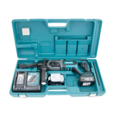 MAKITA สว่านโรตารี่แบบ 3 โหมด น้ำหนักเบา แรงดันไฟฟ้า 18 โวลท์ DHR-241RFE