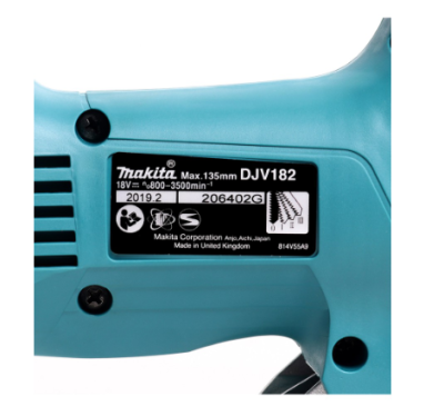 MAKITA เลื่อยจิกซอไร้สาย 18V (ไม่รวมแบต) รุ่น DJV182Z