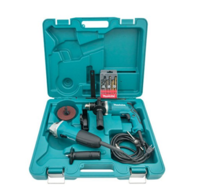 MAKITA ชุดเครื่องมือ เจียรมือ+สว่าน  HP1630+GA4030 รุ่น DK-1151