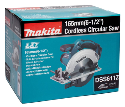 MAKITA เลื่อยวงเดือนไร้สาย ขนาด 6 นิ้ว รุ่น DSS611Z
